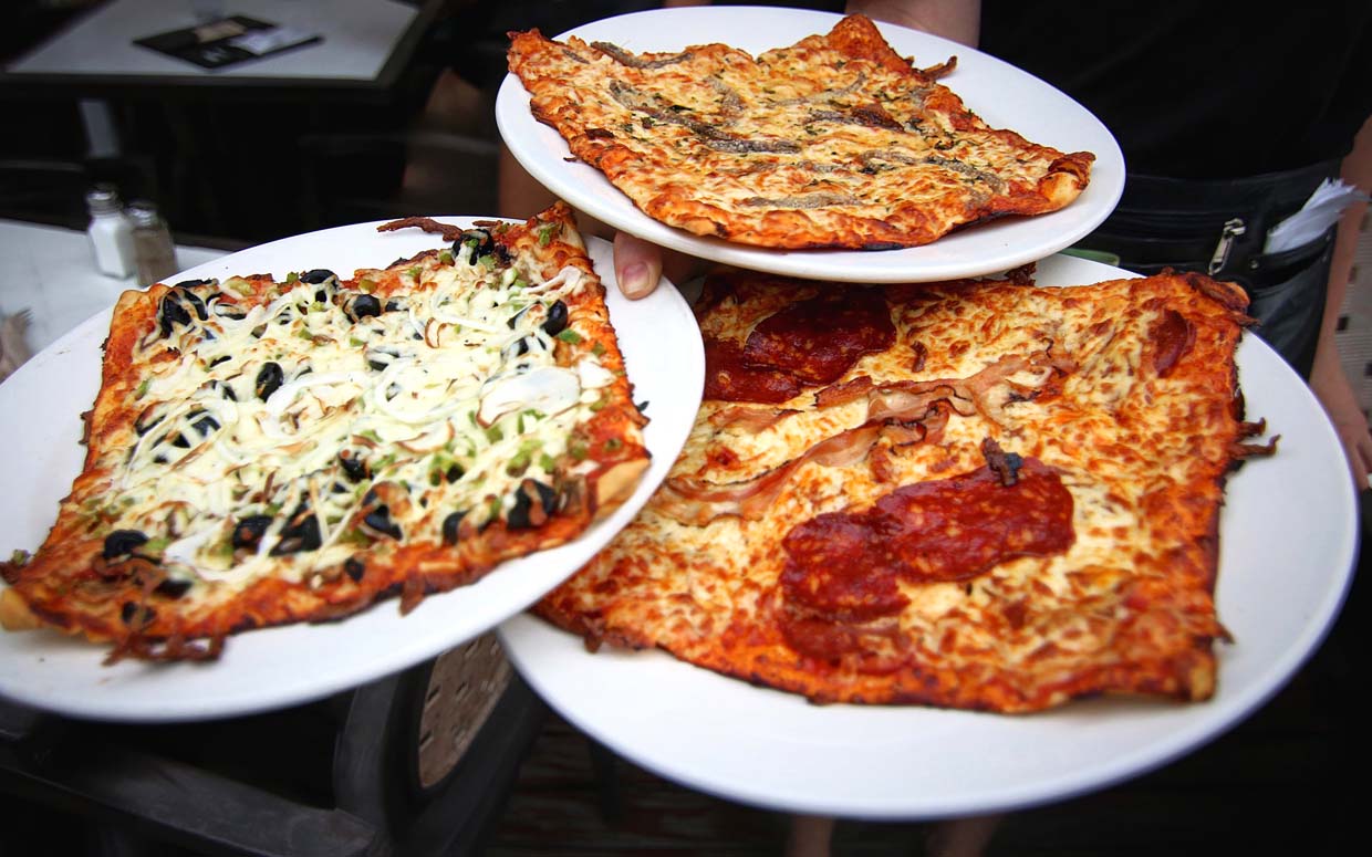 Trio de Pizzas Pizzédélic