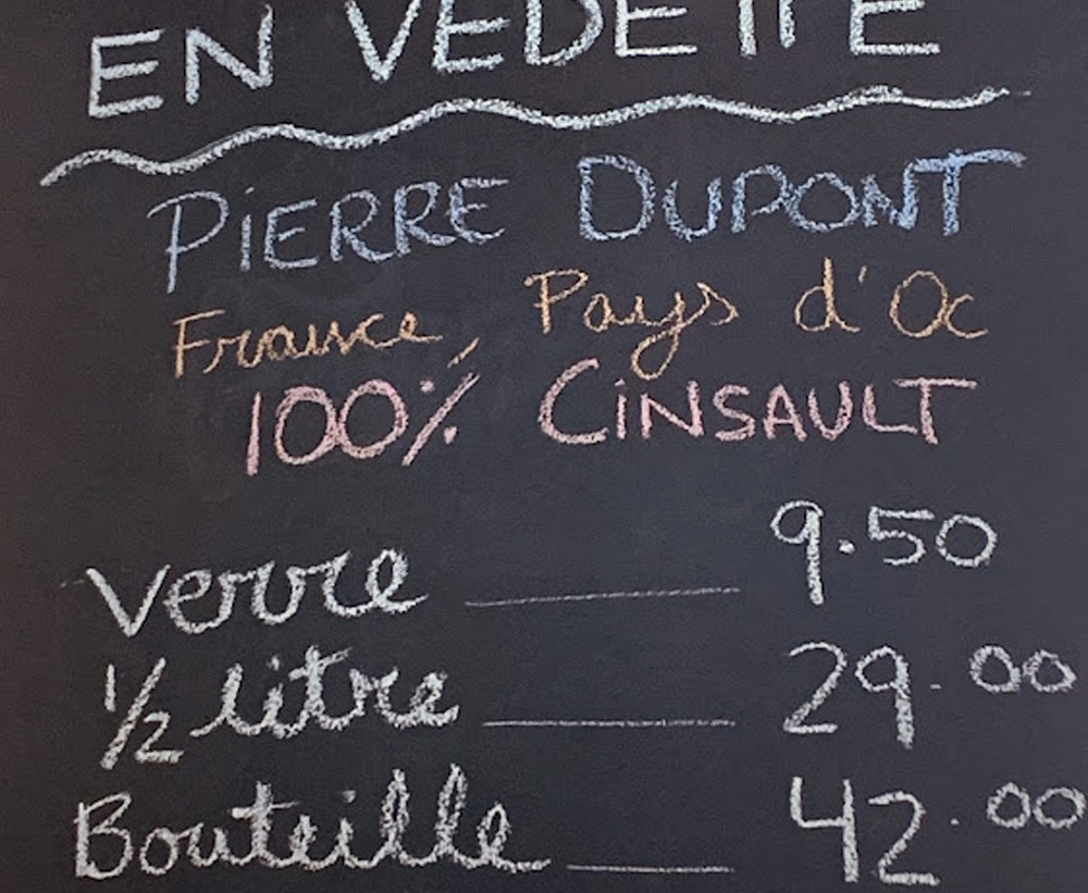 Pizzedelic Boucherville - Pierre Dupont Cinsault